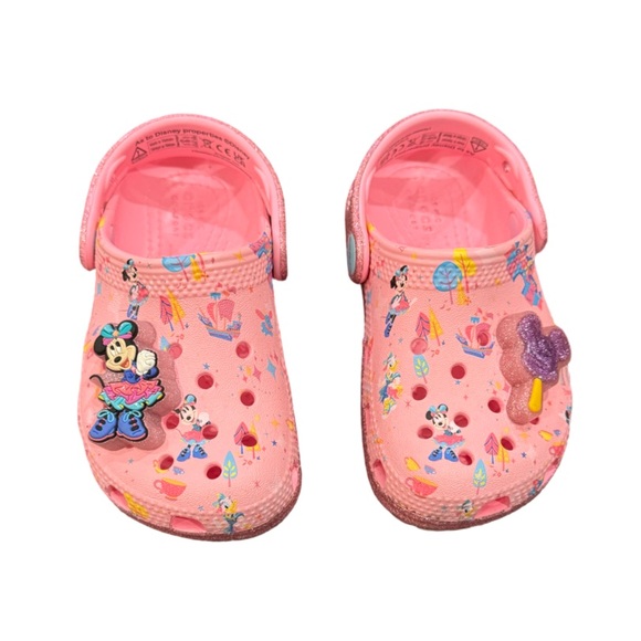 CROCS Disney Minnie Mouse - Disneyland 70th Anniversary- Toddler 8 - Picture 2 of 6